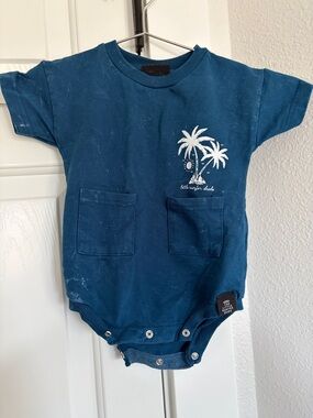 Little Surfer Dude Onesie Romper
